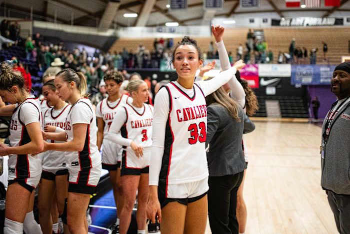 Clackamas Jesuit 6A Oregon girls basketball quarterfinal 2024 Naji Saker-130